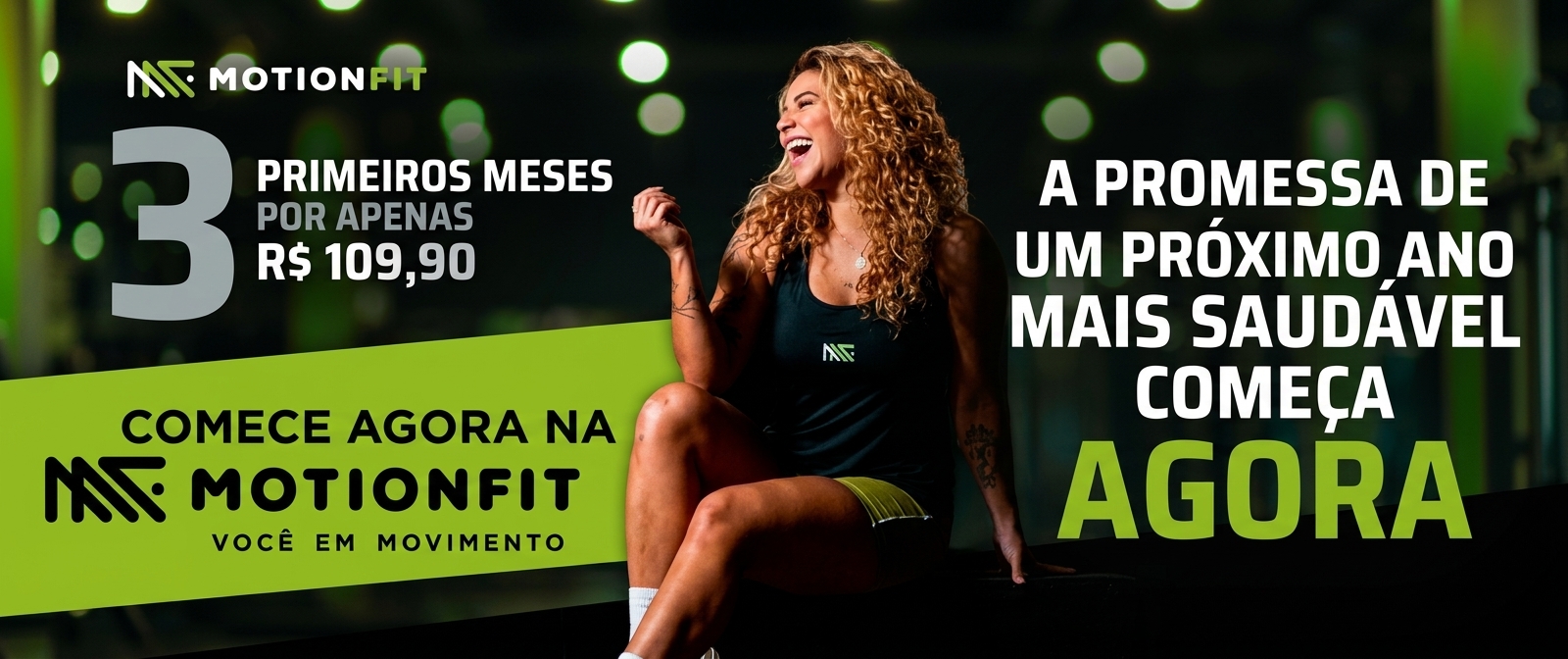 Ambiente de treino da Motion Fit