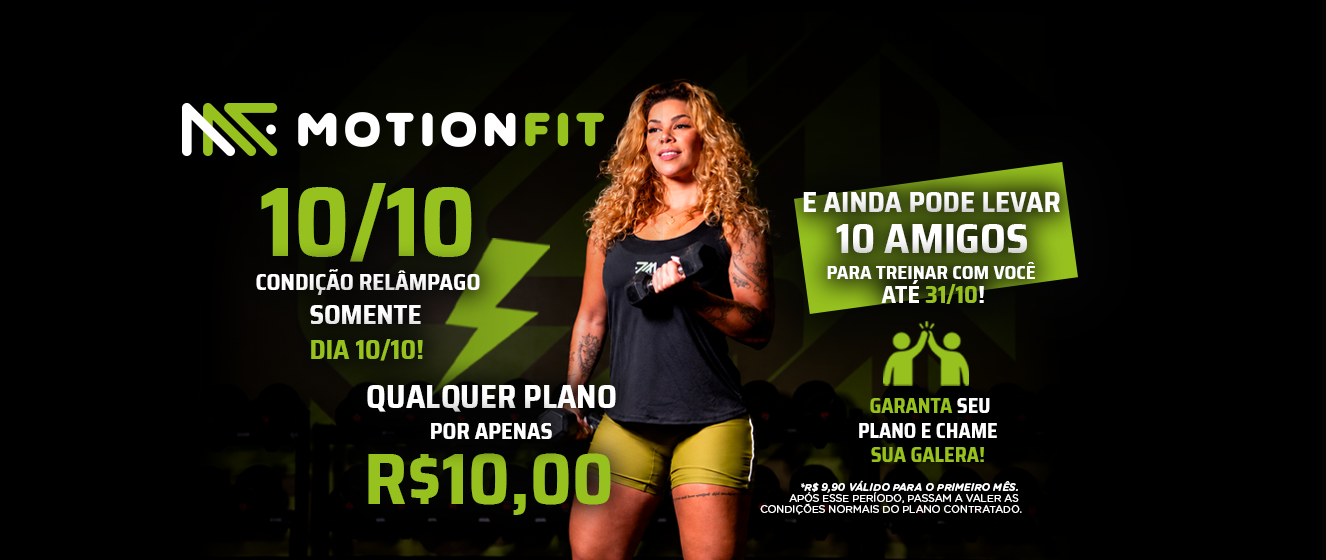 Ambiente de treino da Motion Fit